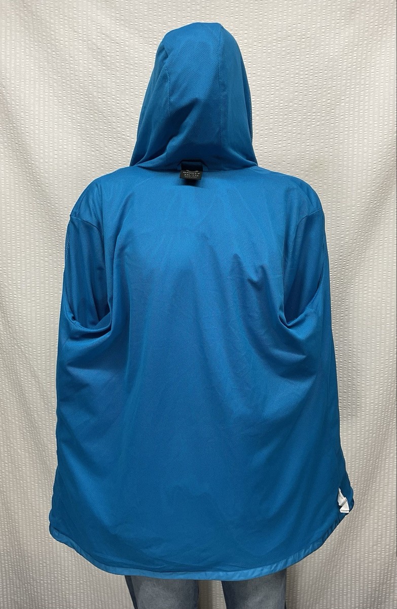 OAKLEY ジャケット OAKLEY 2013 Full Zip Mesh LIned Baby Blue Windbreaker Jacket XXL