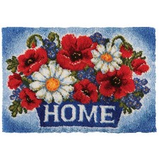 Herrschners  Patriotic Home Latch Hook Kit