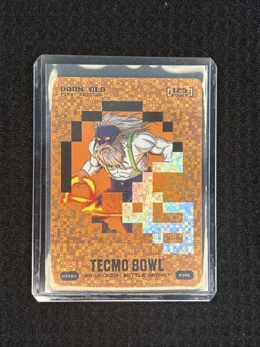 2026 Bo Jackson Battle Arena Tecmo Bowl Helmet Icon Fire Darn Old Darnold #HI151