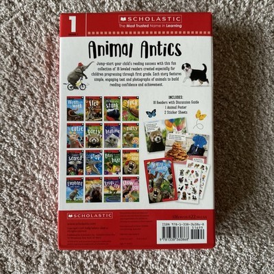 Animal Antics E-J First Grade Reader Box Set: Scholastic Early Learners