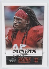 2014 Score Rookie Calvin Pryor #348 0b0
