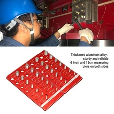 2PCS Thread Checker 14 Metric 14 Standard Nut Bolt Size Measuring Tool High