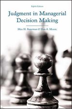 Judgment in Managerial Decision - Hardcover, ...