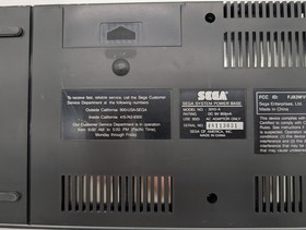 Sega Master System Console Bundle w/ Controller, Cables & Altered Beast Game