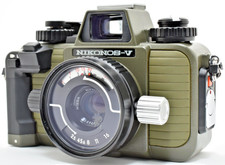 Nikon Nikonos-V Underater Film Camera Olive Green 35mm f2.5 JAPAN NEAR MINT