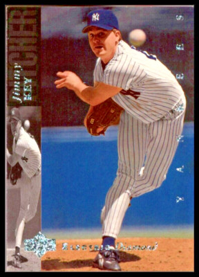 1994 UPPER DECK ELECTRIC DIAMOND #259 JIMMY KEY NEW YORK YANKEES