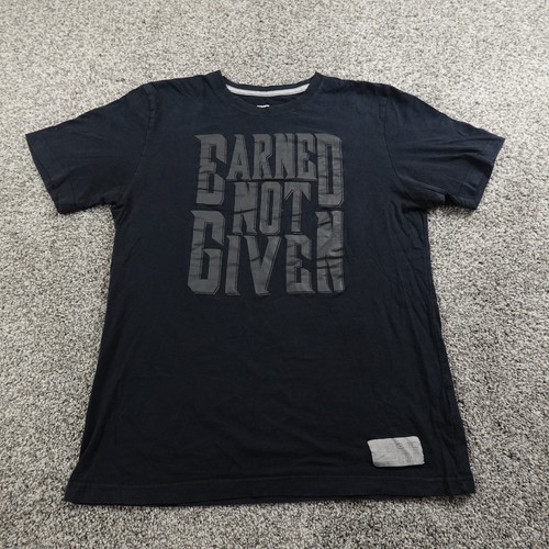 Nike Shirt Mens M Black Sportswear Graphic Short Sleeve Casual Athletic Active - Picture 1 of 9