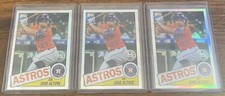 Jose Altuve 2020 Topps Chrome 1985 Topps #85TC-19 Houston Astros Lot (3)