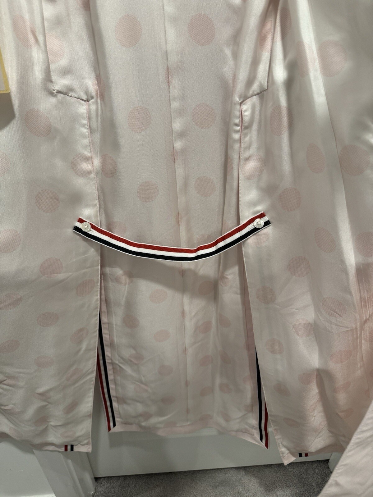 Thom Browne Women Double Breasted Cotton Trench Coat Sz 40IT (38US)NWT$1500 MSRP image 8