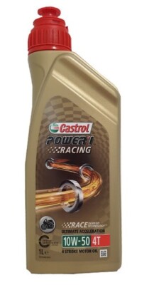 Motoröl Castrol Power 1 Racing 10W-50 4T Motorrad Öl 1 Liter