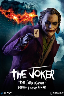 The Joker Dark Knight Premium Format Figure Sideshow #23 ULTRA LOW Heath Ledger 747720220270 | eBay