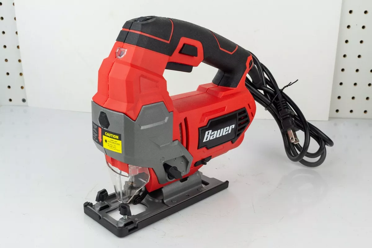 Bauer 6.5 AMP Orbital Variable Speed Jig Saw with laser