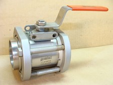 NEW GEMINI stainless steel 1.5" ball valve 1.5 89 6RTV6 1000 psi CWP socket weld