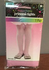 Flutter Fairies Princess Tights Pink Halloween Dress Up Child Costume Sz 4-6