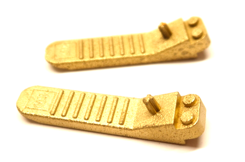 💥 2x Strumento Separatore Mattoni Oro Glitter Scollegamento Realizzato in Mattoni Lego® 💥 - Foto 2 di 7
