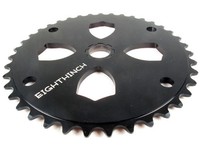 Eighthinch 48 Splined Sprocket Chainring Bmx/freestyle // 41t Black on sale Eighthinch 48 Splined Sprocket Chainring Bmx/freestyle // 41t Black on sale
