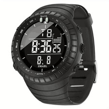 Orologio digitale uomo moda orologio sportivo quadrante LED sveglia cronometro regalo
