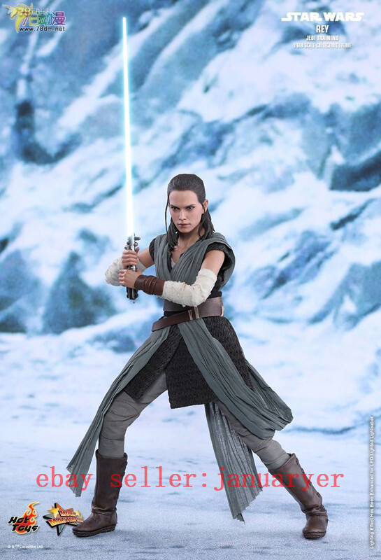 Hot Toys Mms446 1/6 Star Wars 8 The Last Jedi Rey Warrior Training