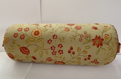 Hugger Mugger Round Yoga Bolster - Firm Round Shape, Higher Profile Floral