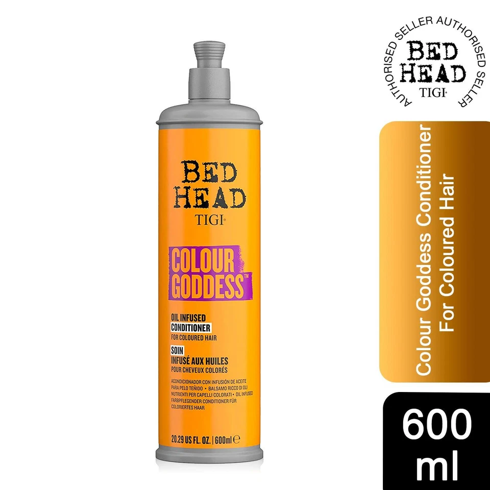 Bed Head by TIGI Colour Goddess Conditioner For Coloured Hair, 600ml