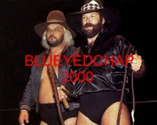 DUTCH MANTELL & BOBBY JAGGERS WRESTLER 8 X 10 WRESTLING PHOTO NWA 