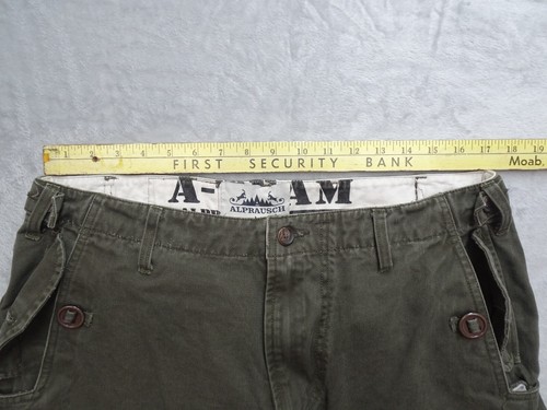 Alprausch Men Cargo Shorts Reinforced Crotch Butt Heavy Duty A Team Size 34 Hike - Picture 12 of 21