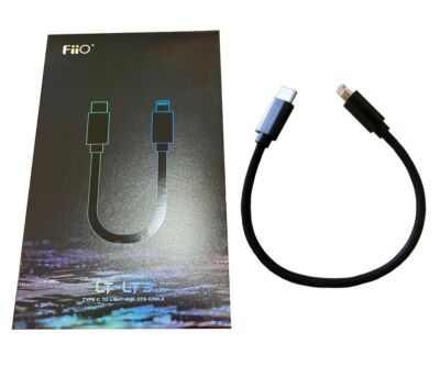 FiiO LT-LT3 USB Type-C to Lightning OTG Digital Audio Adapter Cable (20cm)