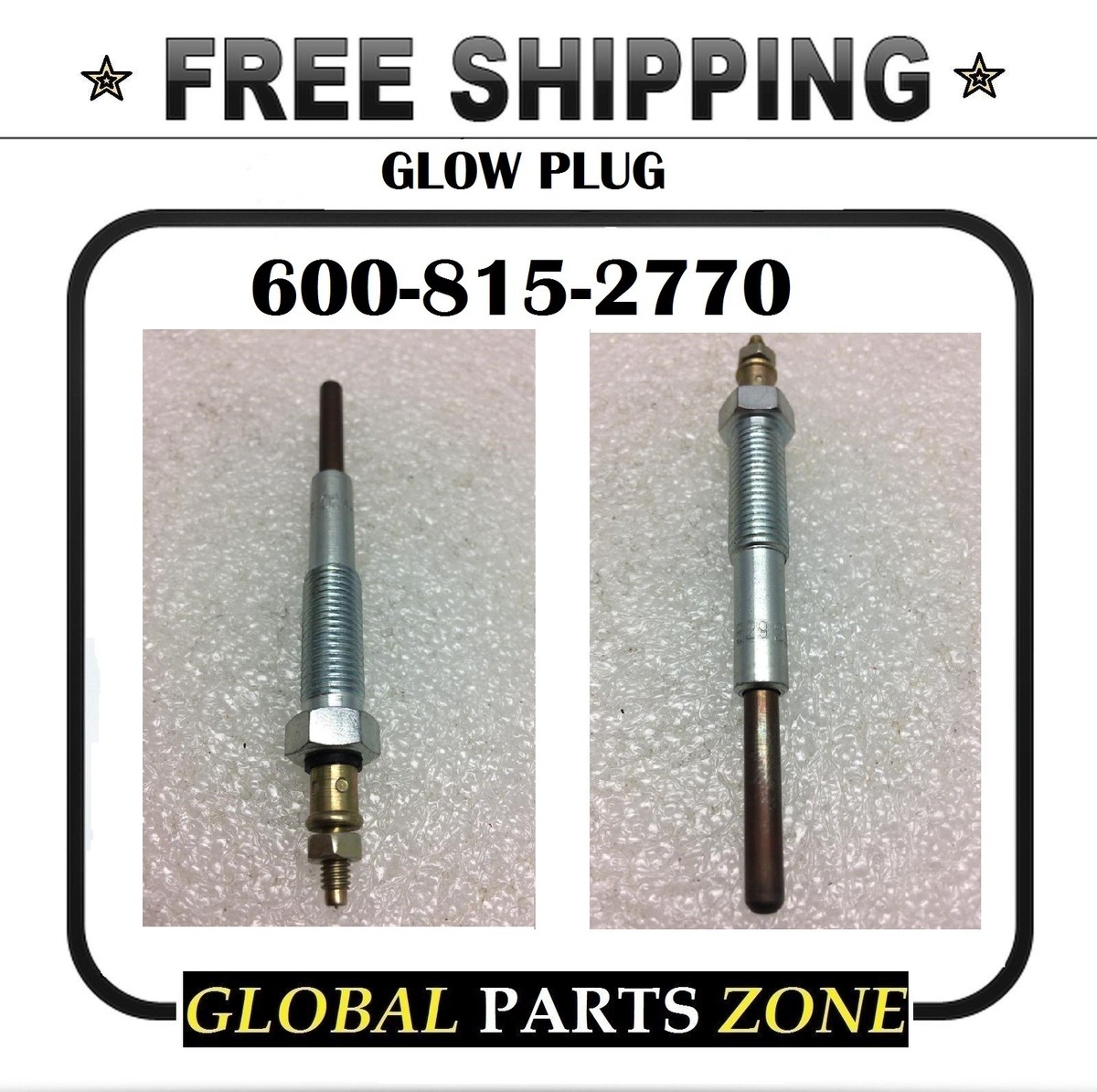 600-815-2770 - GLOW PLUG 6008152770 fits KOMATSU | eBay
