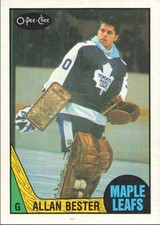 1987-88 O-Pee-Chee Allan Bester Toronto Maple Leafs #236