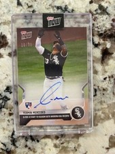 2021 TOPPS NOW AUTO ROOKIE CARD 19/99 CHICAGO WHITE SOX YERMIN MERCEDES #21A