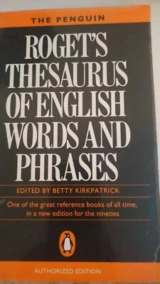 Roget39s Thesaurus Of English Words And Phrases - 