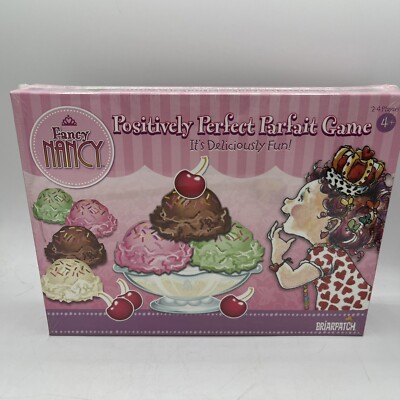Sealed Fancy Nancy Positivity Perfect Parfait Game Briarpatch Ice Cream