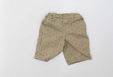 Primark Boys Beige Cotton Blend Trousers Size 2-3 Years
