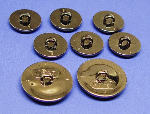 Unknown Brand Set of 8 Acrylic Face MultiColor Glitter Starburst Plastic Button - Picture 10 of 10