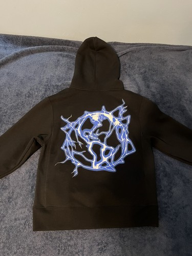 SUPERNOVA BLACK SNAP BUTTON HOODIE – FAVELA Clothing