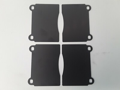 BMW e3 e9 front insulation board set between brake pad and brake piston