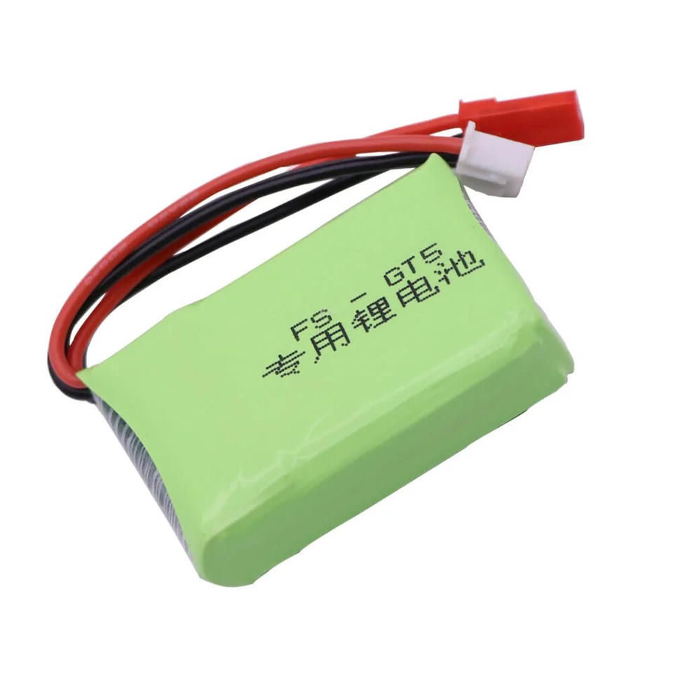 7.4V 1500mAh 2S Lipo Battery For Flysky FS-GT5 RC Transmitter – 8C Rating