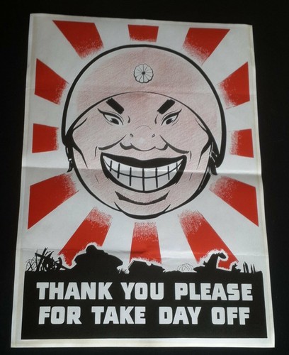 1944 WW2 USA AMERICA JAPAN FLAG PLANE AIRCRAFT PACIFIC WAR PROPAGANDA ...