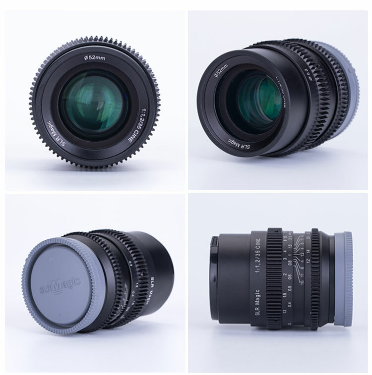 SLR Magic Cine 35mm f/1.2 FE Full Frame Lens for Sony E-Mount