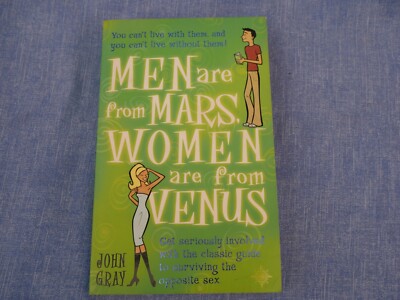 MEN ARE FROM MARS WOMEN ARE FROM VENUS - JOHN GREY - PAPERBACK - 2002