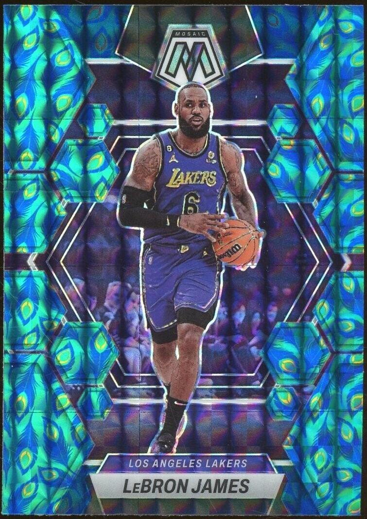 2022-23 Panini Mosaic - LeBron James #98 for sale | eBay