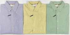 Men's Club Room Cotton Estate Oxford Button Front Pocket Long Sleeve Shirt 
