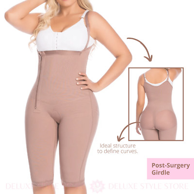Fajas Colombianas Body Shaper Reductoras Post-Surgery Control Girdle Delie 09021