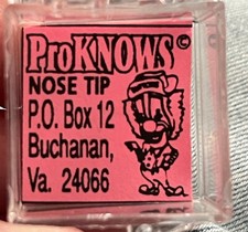 ProKNOWS Clown Nose T7 New Unused Vtg