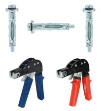 Metal Cavity Anchors Anchor Hollow Wall Fixings Plasterboard Setting Tool Pick
