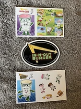 In-N-Out Company Bumper And Kids Scratch And Sniff Sticker Set - In n Out Burger