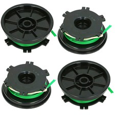 Green 2mm 3m Spool & Line for CHAMPION CPT220 Strimmer Trimmer x 4