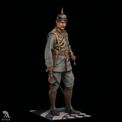Wilhelm II German Kaiser 90mm Painted Toy Soldier Pre-Sale