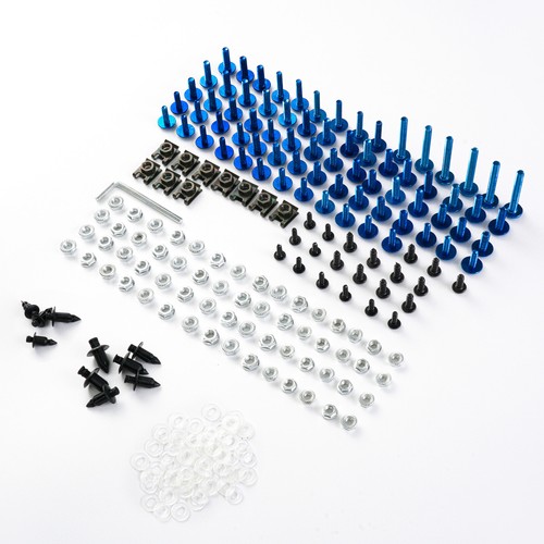 06 Gsxr 1000 Fairings Fairing Bolt Kit For Suzuki GSXR600 GSXR750 2006-2007 - 114pcs Stainless Steel Screws 2006 Gsxr 1000 Fairing Kit - Foto 8