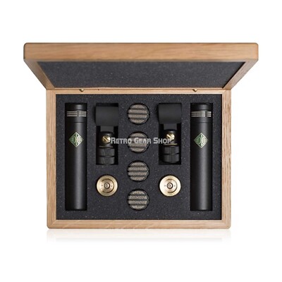 Soyuz 013 FET Matched Pair & All Capsules Black Finish FET Mic Microphone